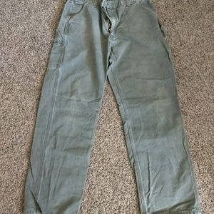 carhartt duck carpenter pants